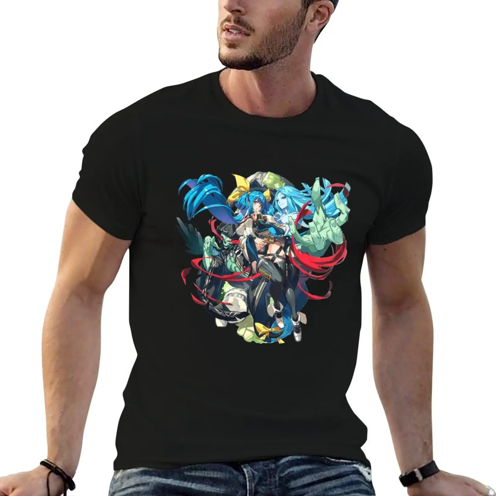

Dizzy Guilty Gear T-Shirt t shirts for man pack cotton t shirt man casual man t shirt heavy cotton T-Shirt