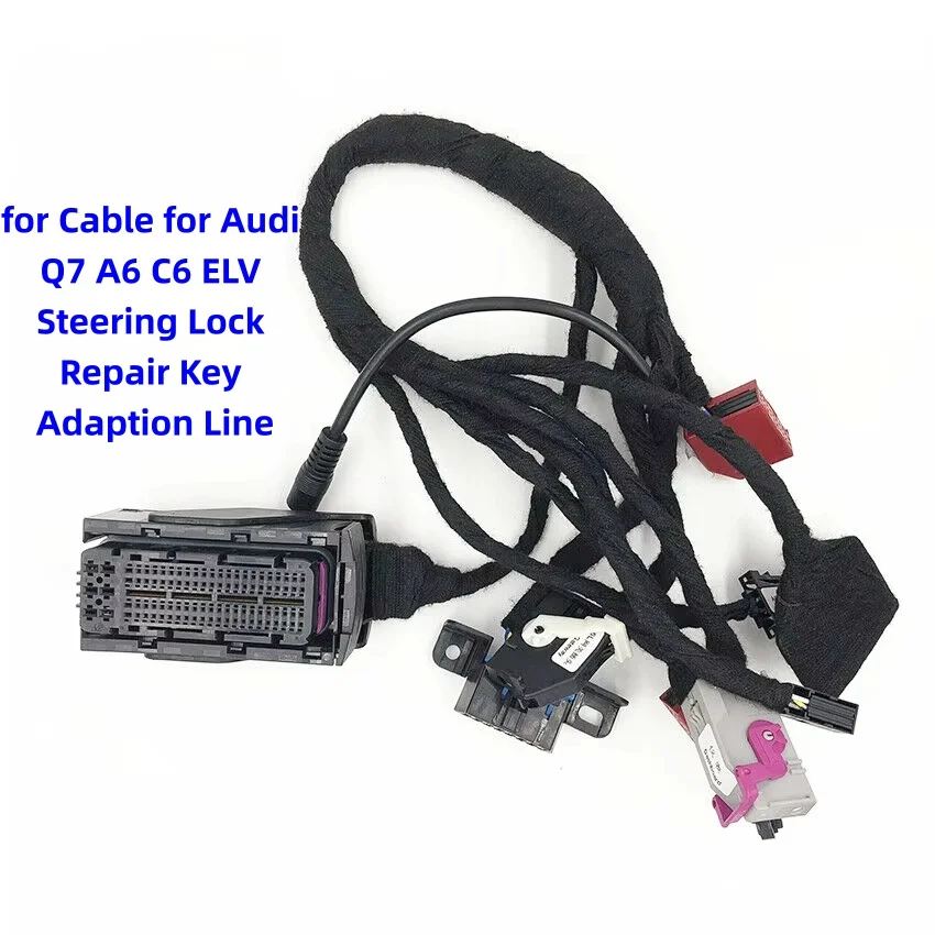

Universal Test Platform Cable for Audi Q7/A6 C6 – Suitable for ECU,Gateway, EIS, EZS, ELV, Cluster, J518 (for ELV Steering Lock