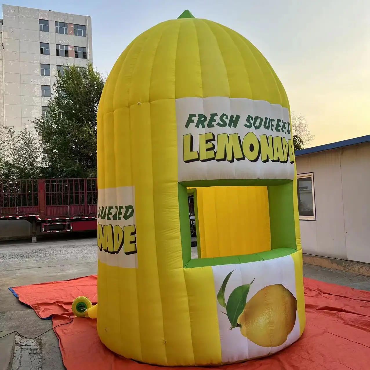 Nadmuchiwane lemoniady stoisko namiot targi licznik sprzedaży Lemon Drink Stand Kiosk stoisko reklamowe na imprezy promocyjne