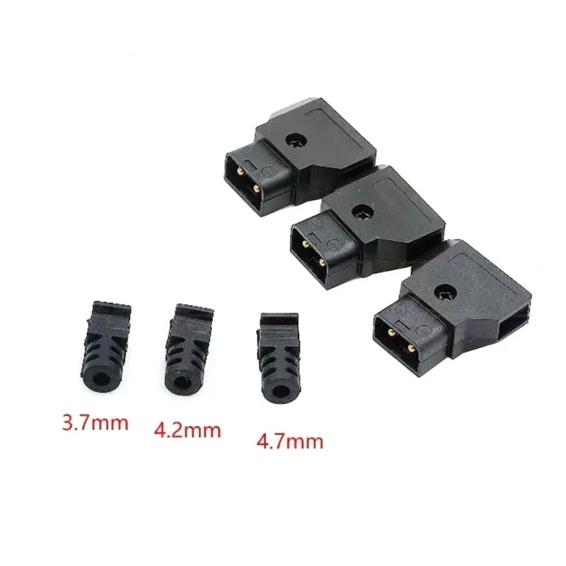 D-Tap Plug Dtap 2 Pin Male Connector for Anton V-mount Battery Photography DSLR Camera Power Supply