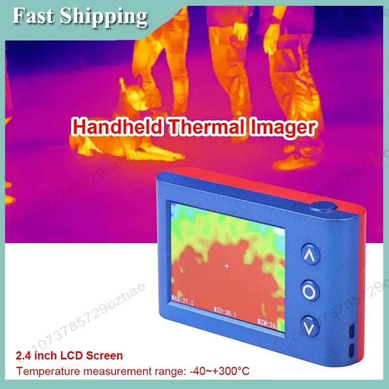 -A01R 2.4In LCD Display 320X240 Thermal Imaging Camera Infrared Handheld Imager 8Hz USB