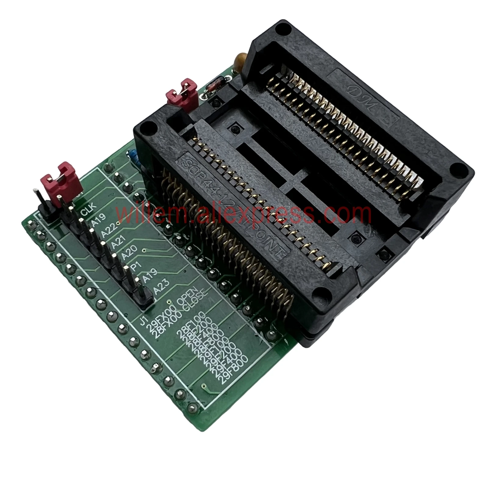 PSOP44-adaptador DIP32 para Willem