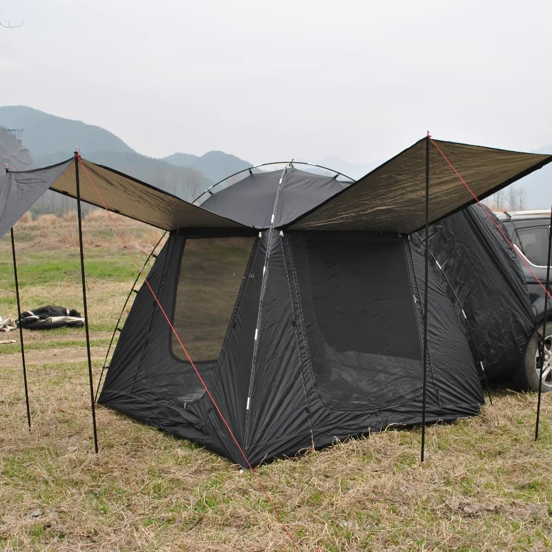 General outdoor car tent, family camping for 6 people with mosquito proof sunshade CZX-764 Outdoor camping equipment