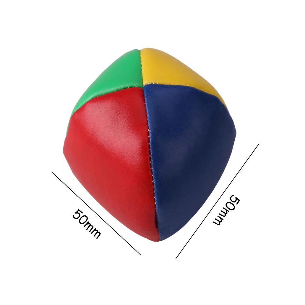 12pcs Outdoor Throw Sports Multi-Colored Bag Circus Toy Anti-deformation Strong Stitching for Kids Adults Beginner