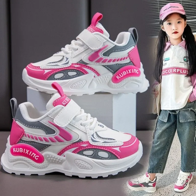 2024 new Baby Toddler Shoes for Boys Girls Breathable Mesh Little Kids Casual Sneakers Non-slip Children Sport Shoes Tenis