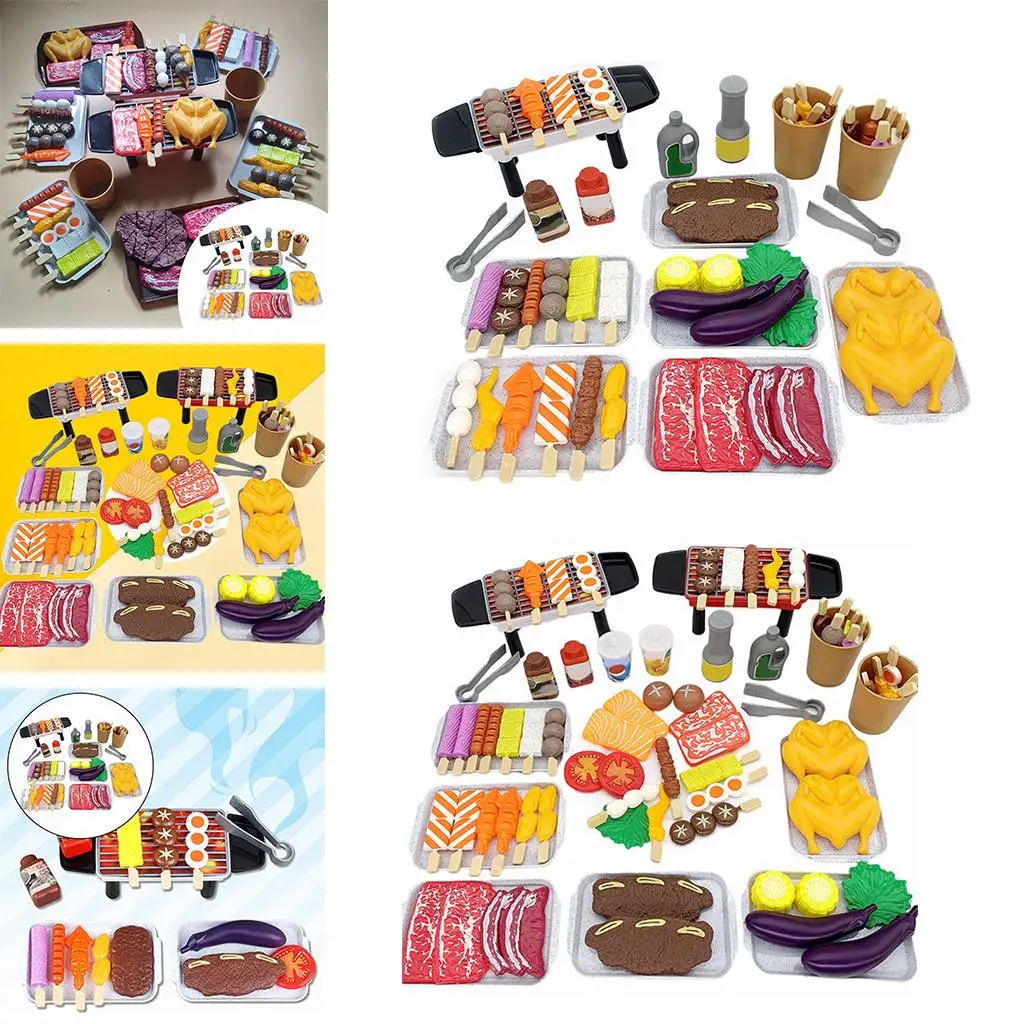 Camping Chef BBQ Speelset Fantasiespel Speelgoedset Koken Interactieve kindercadeaus