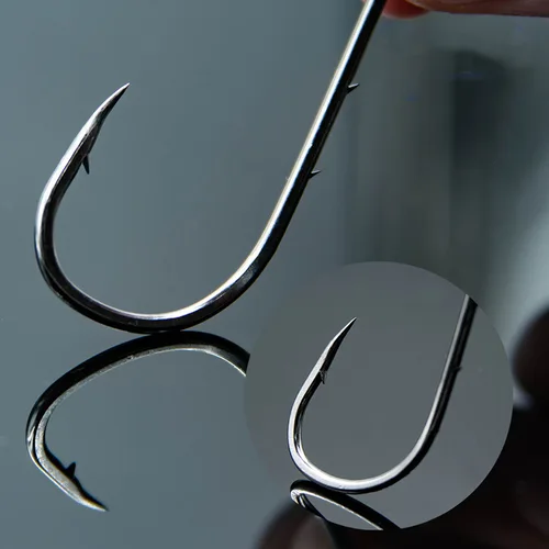 Imagen 2 del producto FTK Baitholder-anzuelos de pesca con púas de Mar, Señuelos de Pesca con pico de vástago, soporte de cebo vivo, accesorios para gusanos de pesca de carpa, aparejos