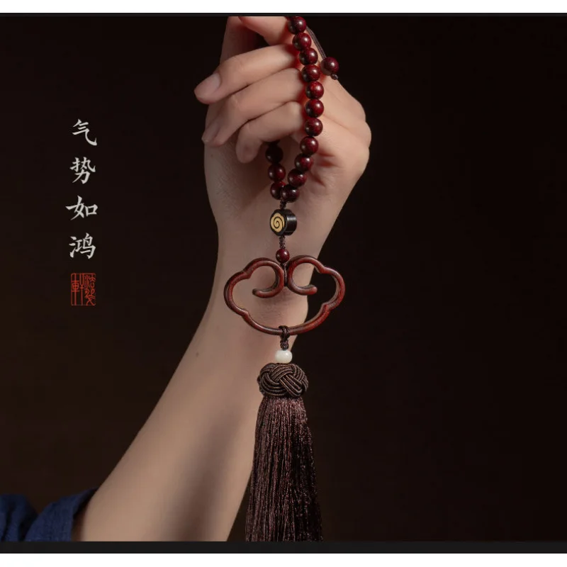 Gaomi Venus Lobular Rosewood Bracelet Men'S And Women'S Xiangyun Ruyi Buddha Beads Bracelet Crafts Ornament Bag Backpack Chamrs