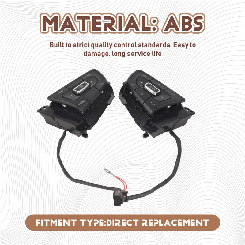 

Car Multi-Function Steering Wheel Switch Buttons For Chery Tiggo 4 5X 404000048AA Audio Cruise Control Button-X67A