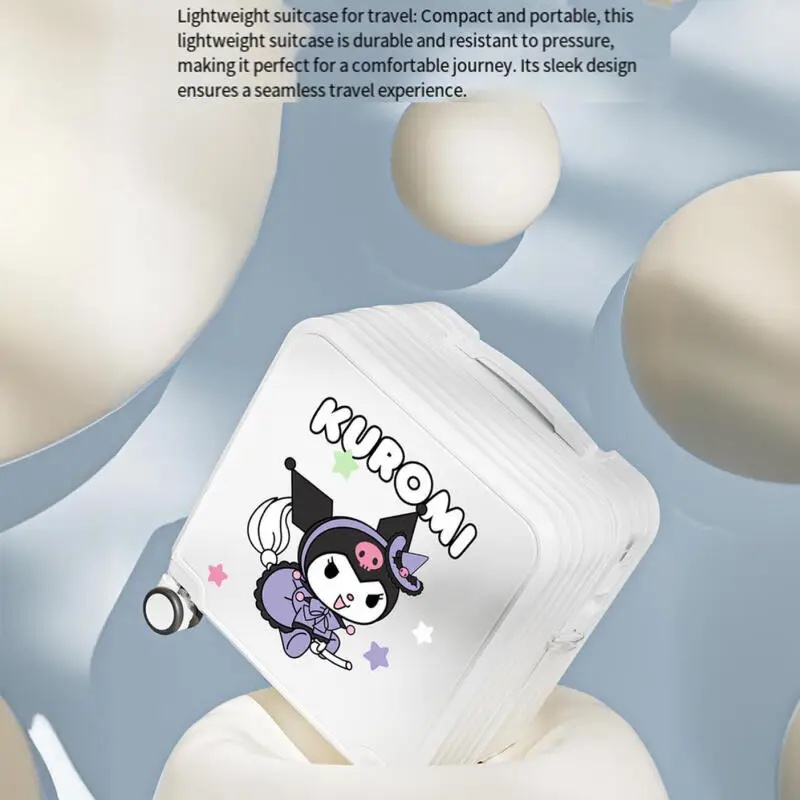 

18 20 Inches Children Trolley Case Universal Wheel Kawaii Cartoon Suitcase Password Lock Suitcase Anime Travel Large Capacity