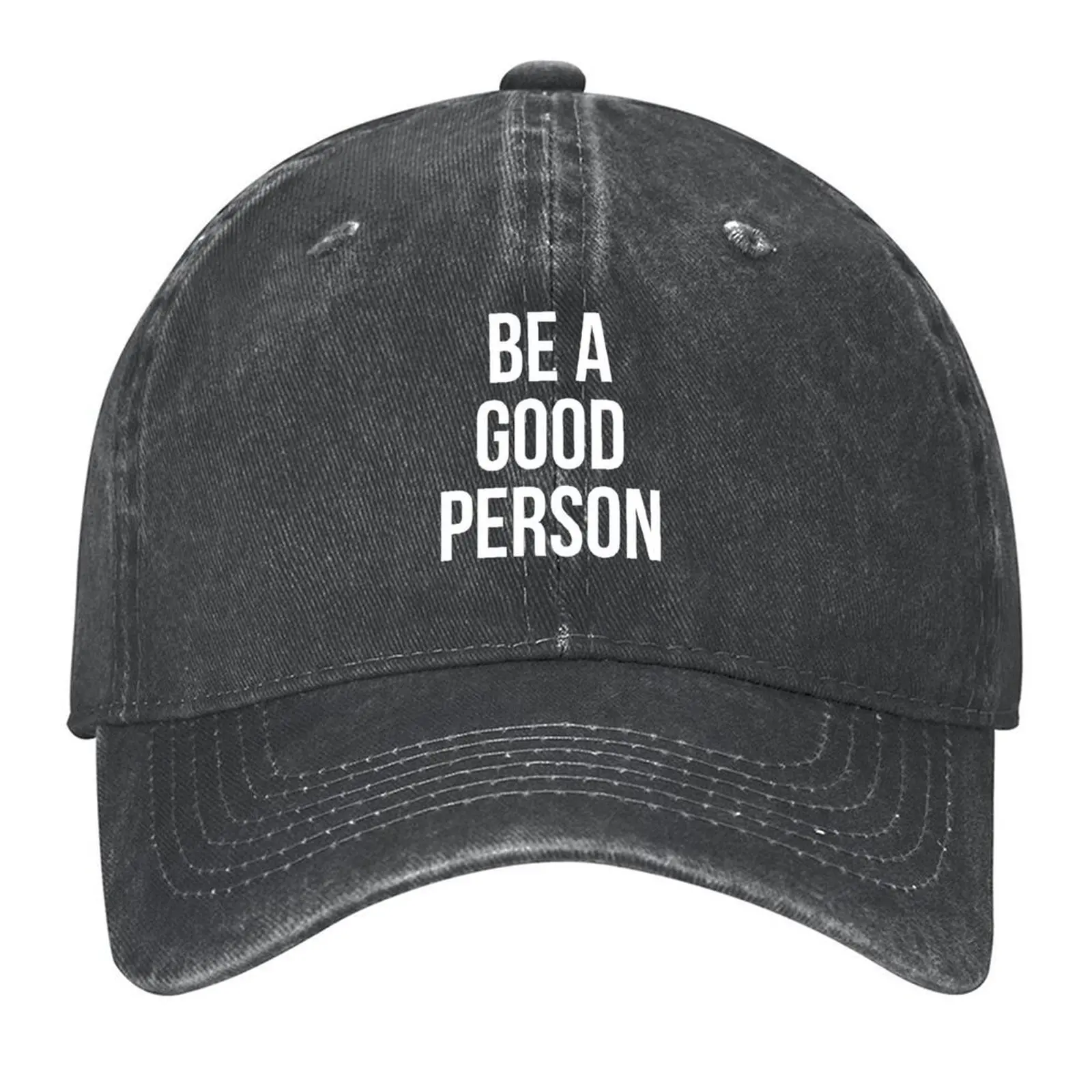 

BE A GOOD PERSON Baseball Cap Hat Luxury Brand sun hat Kids Hat Sunscreen Women's Beach Outlet Men's