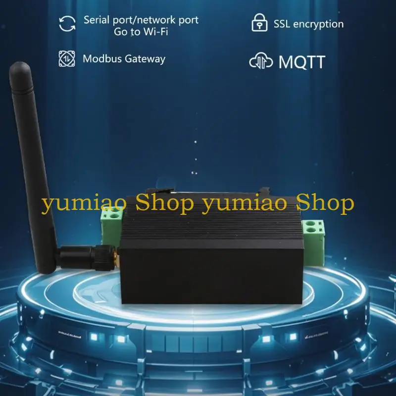 

587B TXI311 Безопасный последовательный сервер RS485 с подключением к WiFi/Rj45 Ethernet с несколькими протоколами