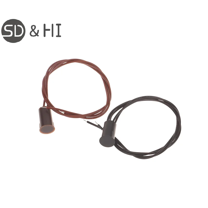 1PC Alarm Wired Window Magnetic Door Contact Sensor Detector Switch RC-33 Home Supply Home Security Burglar Alarm Systems