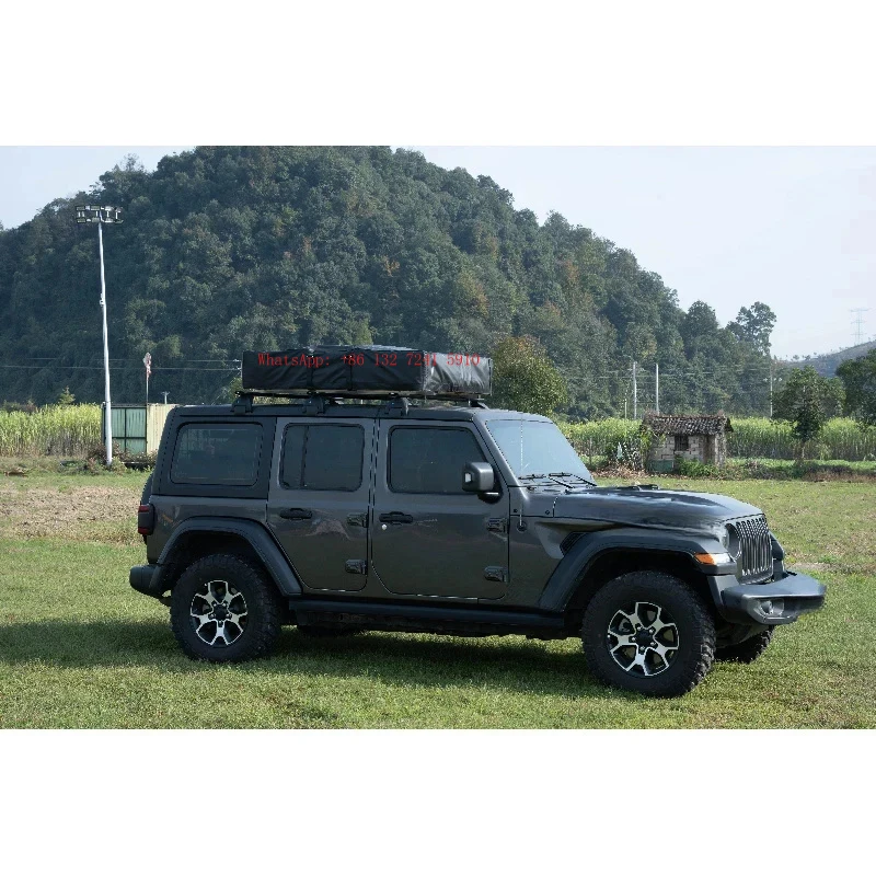 

Hongsheng Products Waterproof Ox Fabric Soft Shell Quick Install Rooftop Tent For SUV Beach Mountain Camping