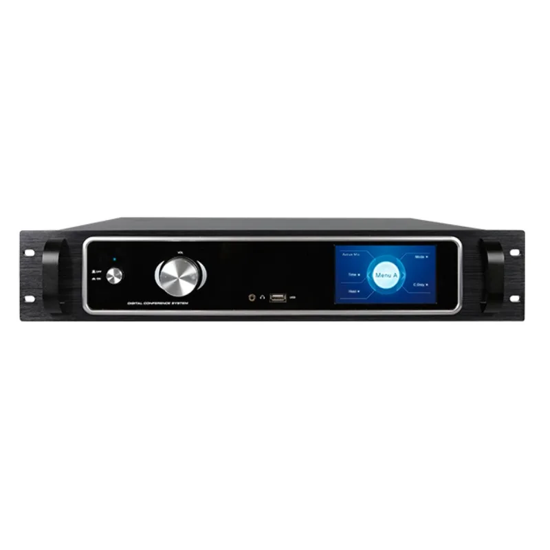 Wireless simultaneous interpretation conference system host language translator