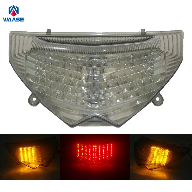 

Waase E-Mark для Suzuki Katana 650 GSX650F 2008 2009 2010 2011 2012 задний фонарь стоп Сигналы поворота Интегрированный Светодиодный свет