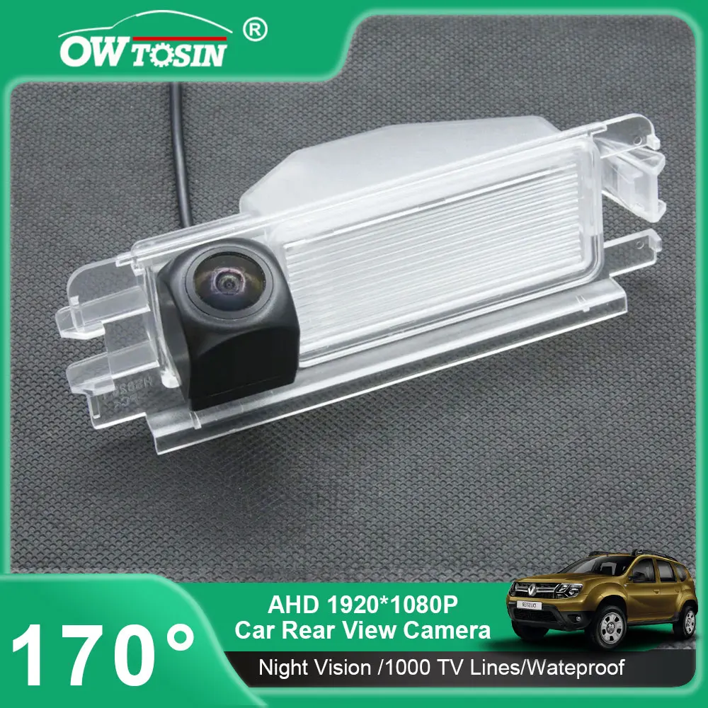 AHD 720P Trajectory Fisheye Car Rear View Camera For Renault Logan/Dacia 2004~2012 Symbol III  3 Sandero Reverse Vehicle Camera