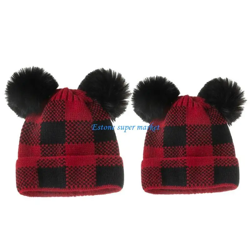 

090B Toddler Baby Infant Winter Hats Knitted Beanie Soft Warm Beanie for Kids