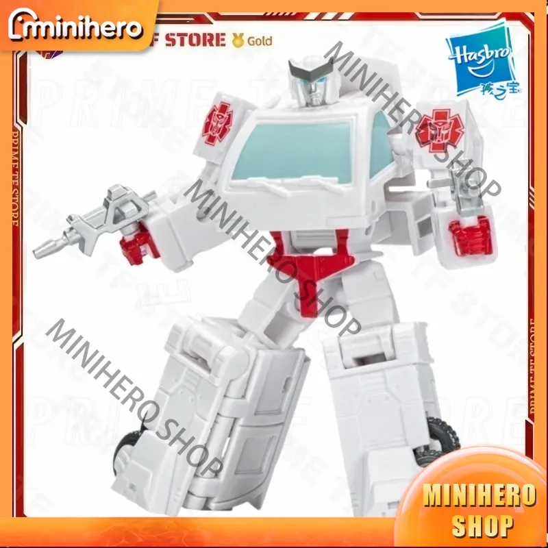 En Stock, Figura de Acción Original de Hasbro, Serie SS Studio G1, Ratchet, Juguete Transformable, Figura Coleccionable de Primera Calidad
