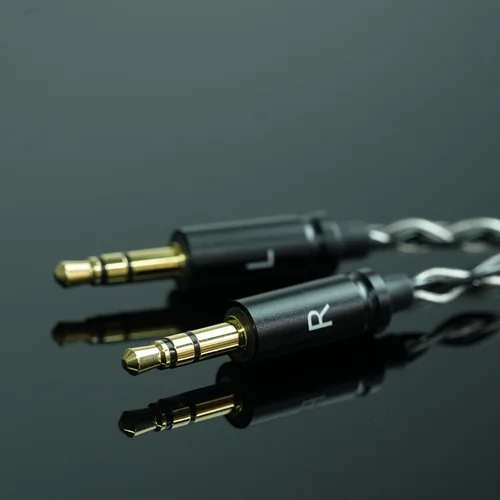 Imagen 2 del producto Cable XINHS-116 para auriculares internos, doble 2.5mm, doble 3.5mm con XLR balanceado de 4.4mm, adecuado para Hifiman SUNDARA Ananda HE400SE Denon AH-D600 mmcx cable cable kz audífonos kz cable cable mmcx headphone
