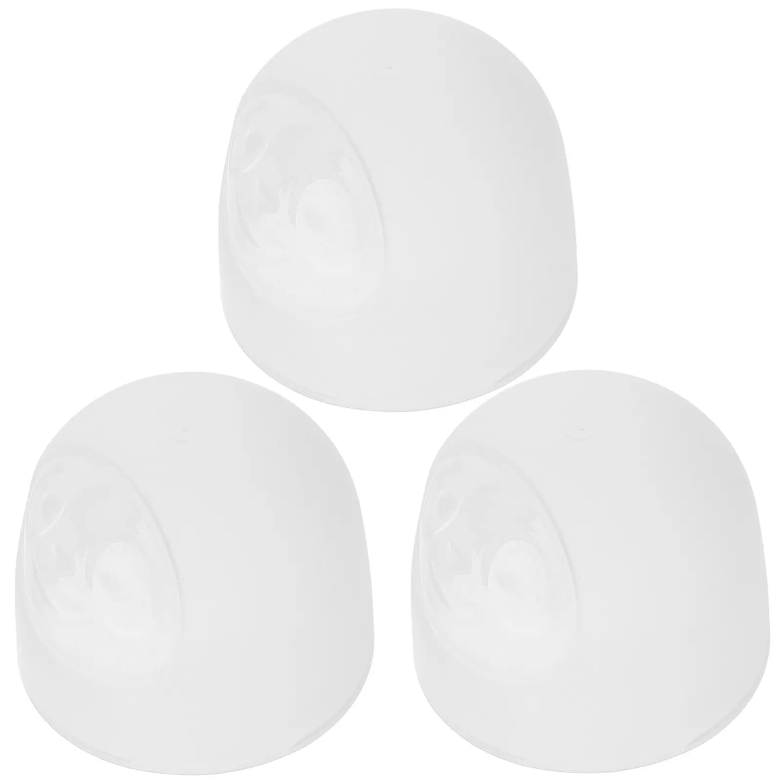 

3Pcs Baby Bottle Caps Replacement Wide Neck Leak Proof Plastic Milk Bottle Lid Cover Feeding Accessories Leak-Proof Plastic Caps