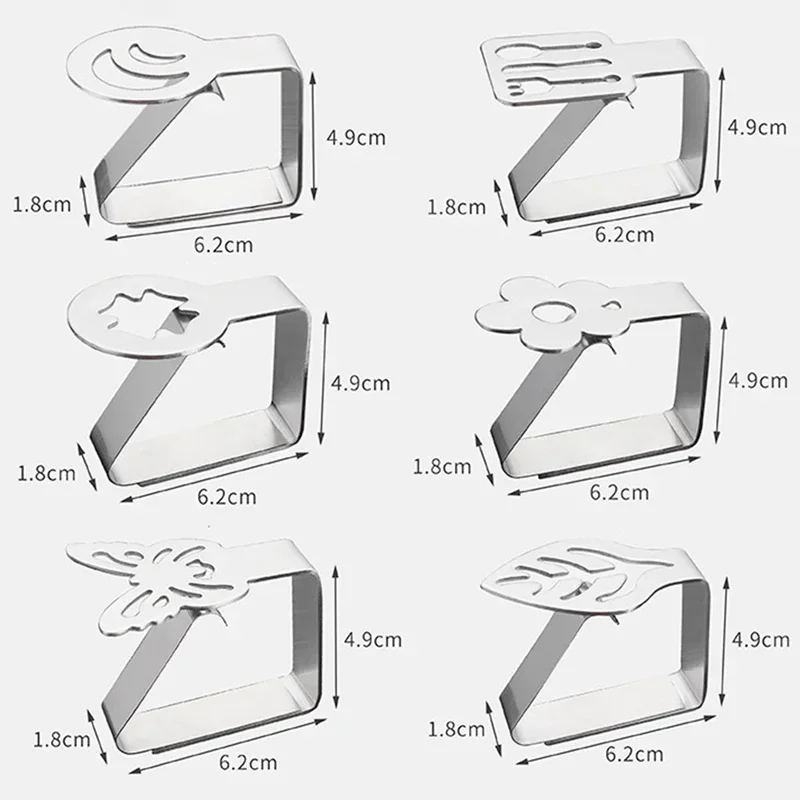 1pcs Stainless Steel Tablecloth Clip Graphic Clip Butterfly Tablecloth Clips Wedding Clamp Holder Kitchen