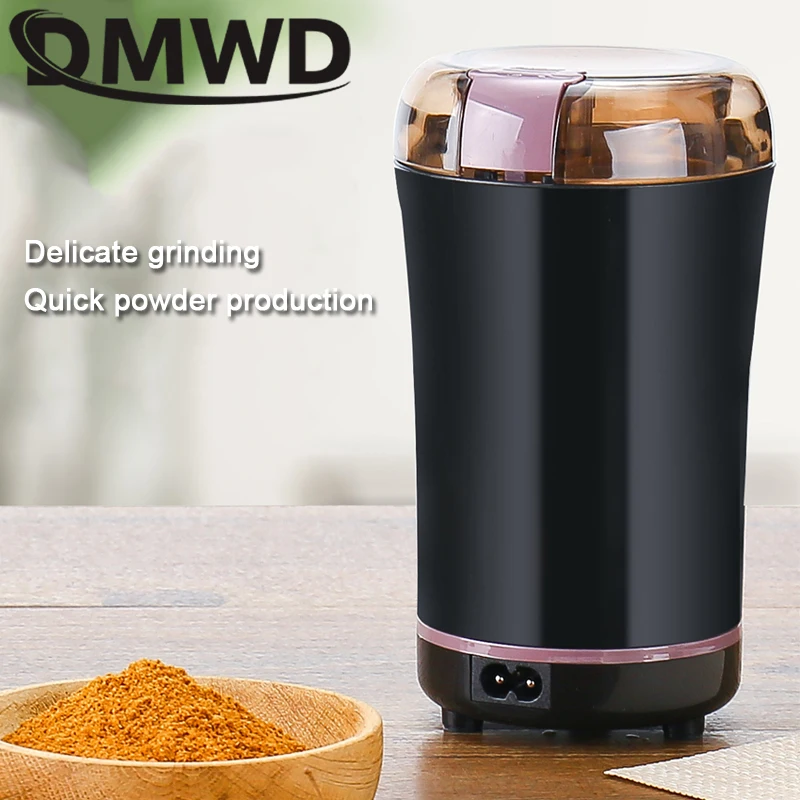 

110V/220V Portable Multifunctional Electric Coffee Mill Grinder Mini Stainless Steel Beans Herbs Nuts Grains Grinding Machine