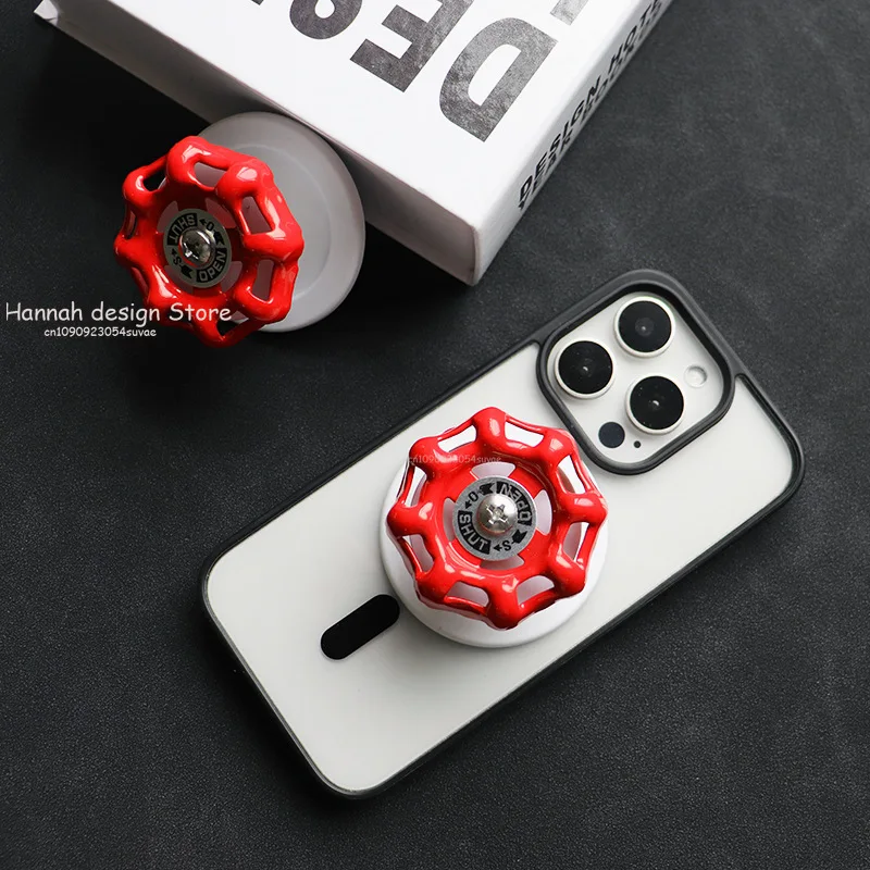 Fun Car Center Control 3D Valve Decoration Auto Interior Shift Knob Cover Air Conditioner Button Valve Switch Sticker