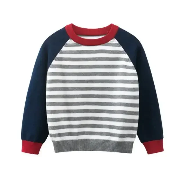 

Kids Boy Girls Children Sweater Kids Clothes Cute Children Outerwear Pullover Sweater Shirt Hoodies Baby Gifts