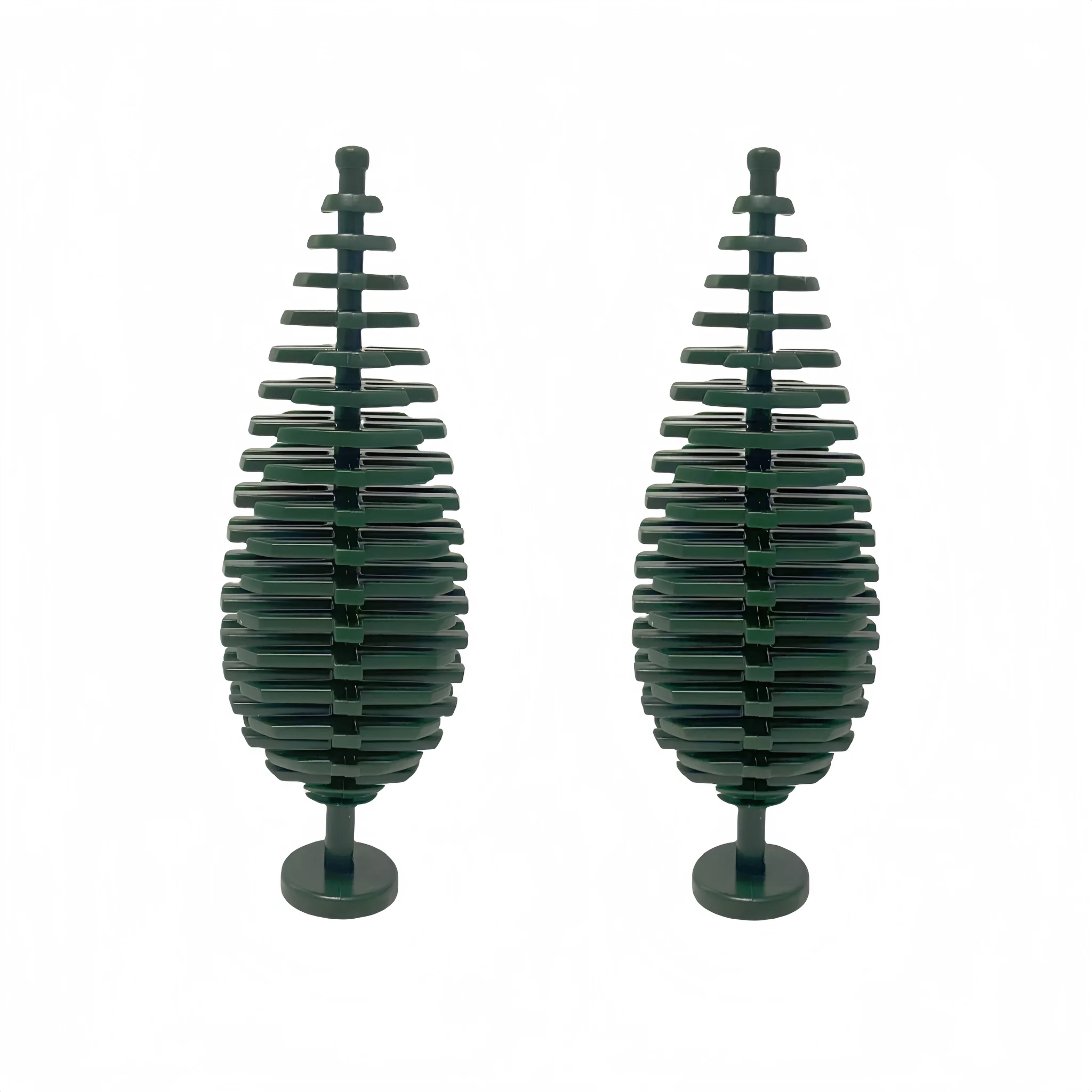 Large Pine Trees 2PCS Building Blocks Set DIY Toys Architectural Landscape Accessories Plants Forest Scenes Decoration Blocks - Image 6