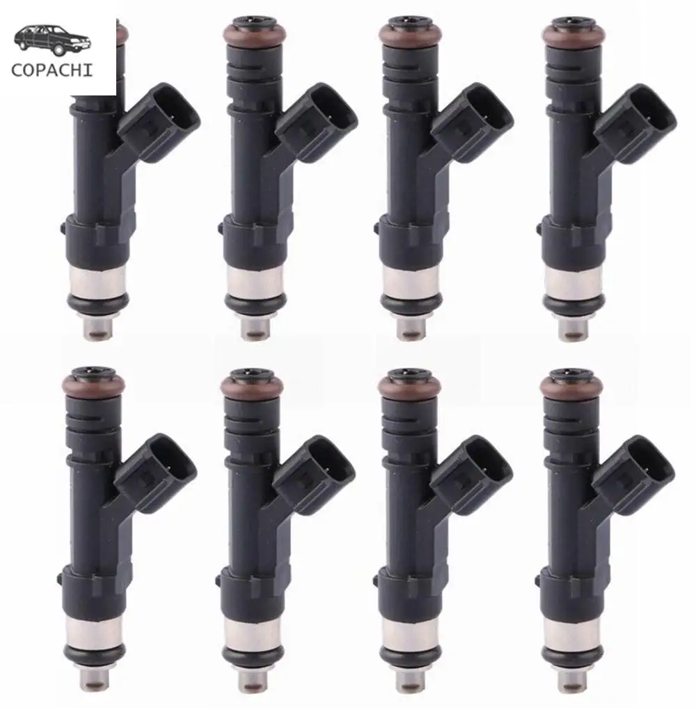 

8PCS Car Parts Fuel Injectors Nozzle 0280158003 0280158105 For Ford F-150 / LOBO 2004 5.4L V8 3L3Z-9F593-DA 3L3E-D5A 822-11181