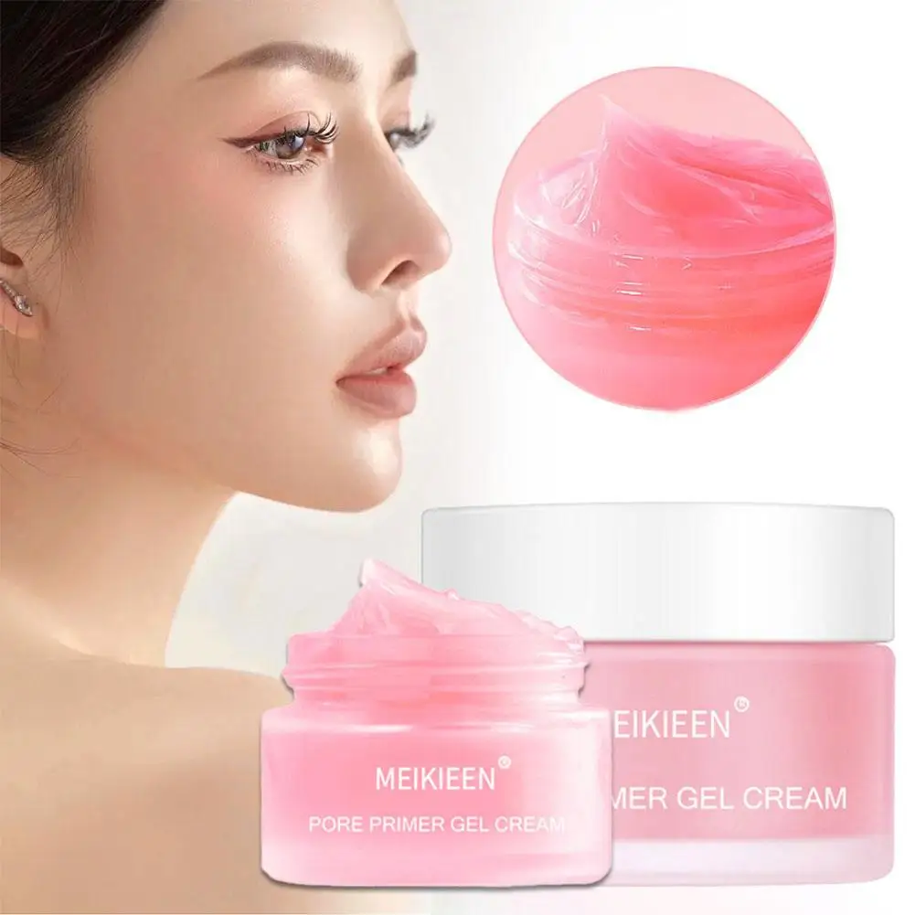 Smoothing Skin Pore Primer Concealer Invisible Pore Base Makeup Cream Tool Face Brightening Moisturizers Lines Fine Conceal E5H1