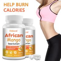 African Mango Extract Cleanse, Fat Burner, Dietary Supplement, Detox Capsules