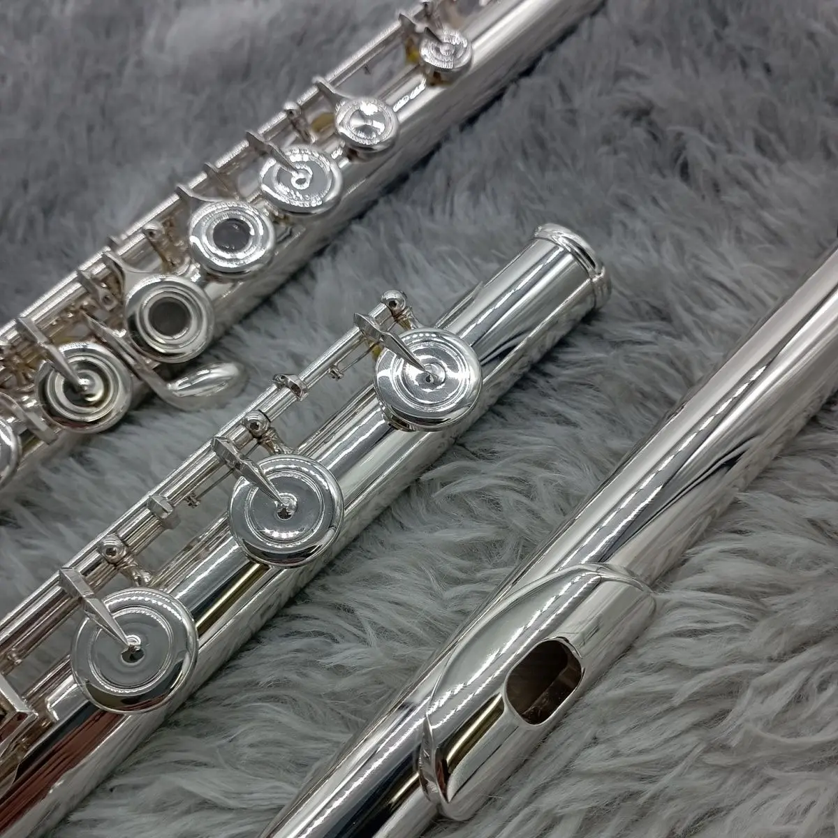 MURAMATSU Flute-b Foot e-gorgeous Performance Musical Instrument Copper-nickel Silver Plated Flute