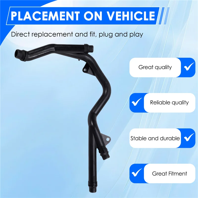 Precision 11532247681 For BMW E38 E39 E46 Estate Saloon Cooling Water Hose Return Pipe Radiator Hose