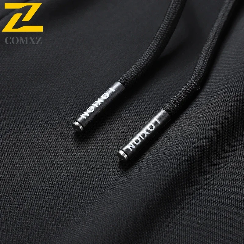 2025 New Men's Sports Pants Ice Silk Breathable Quick Drying Straight Leg Jogging Gym Casual Pants Lightweight Male Long Pants
