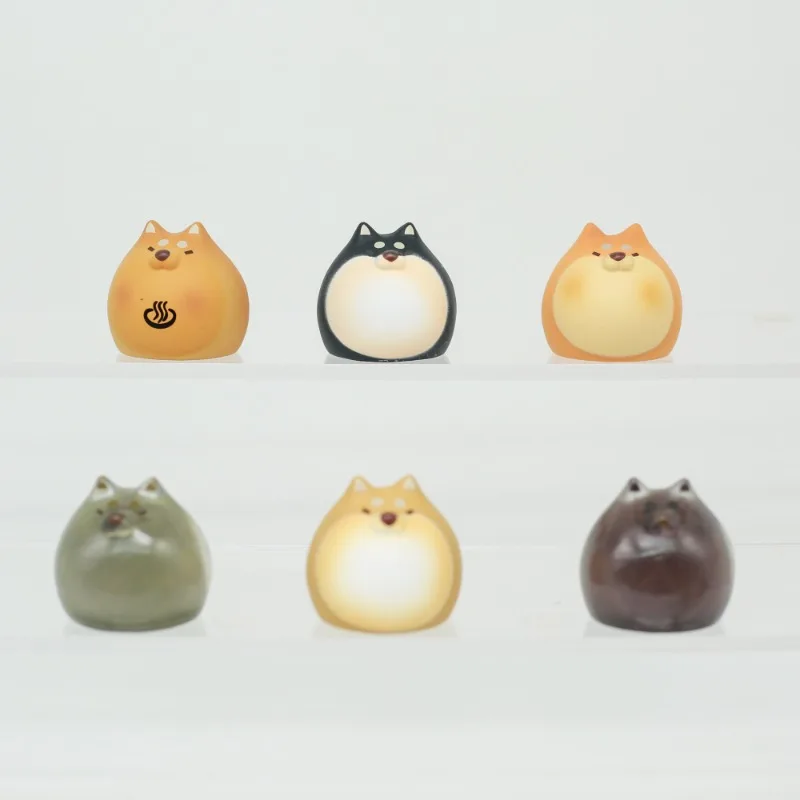 

Mofusand Figure Fat Chubby Shiba Inu Doll Mantou Model Blind Box Children Toy