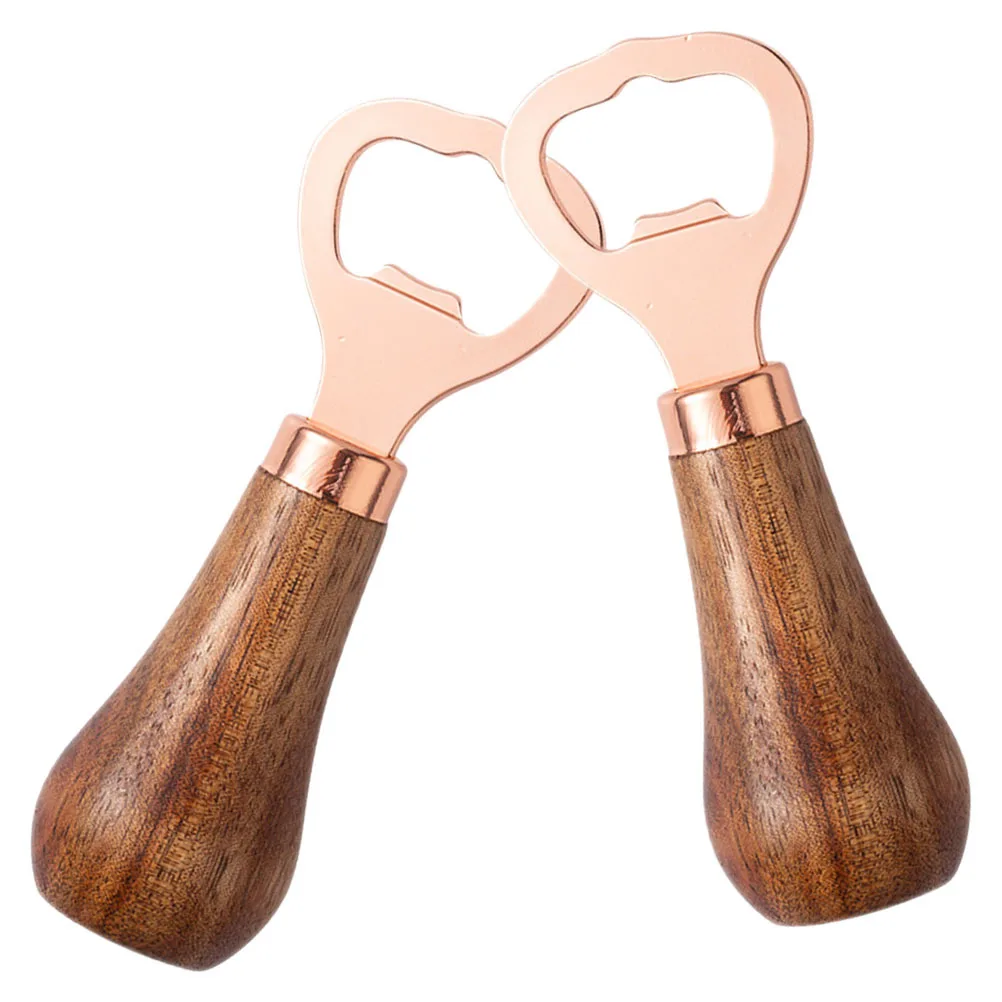 

2Pcs Beer Bottle Openers Manual Bottle Lid Removers for Party Cocktail Soda Beverage Openers Beer Opener