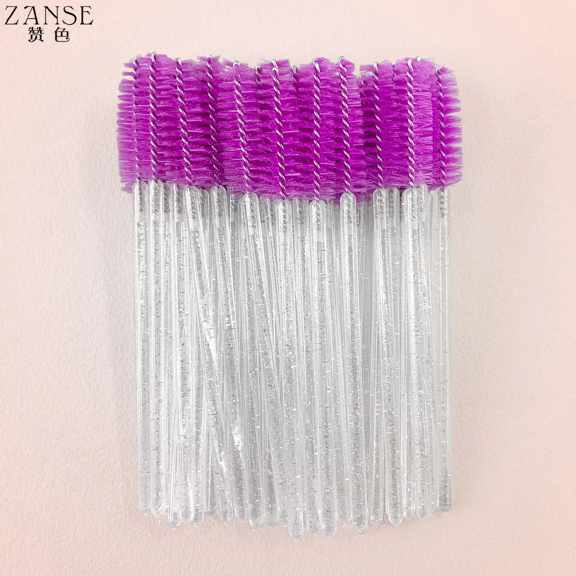 Disposable Eyelashes Brushes Crystal Eyebrow Applicator Mascara Wands Lash Extension Supplies Wholesale Lashes Accessories