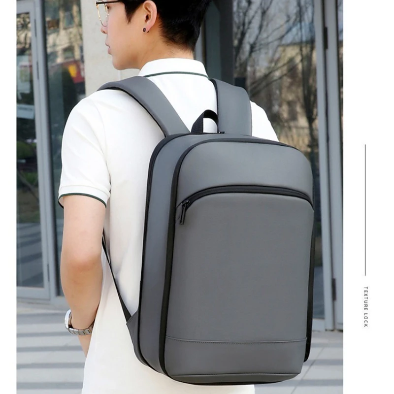 

2025 Popular Backpack Waterproof Film Men's Business Backpack Ultra-thin Foldable Expandable Laptop Bag