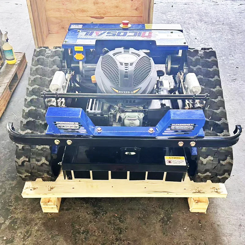 Customized remote-controlled lawn mower with silent intelligent robot lawn mower: wireless and easy to operate