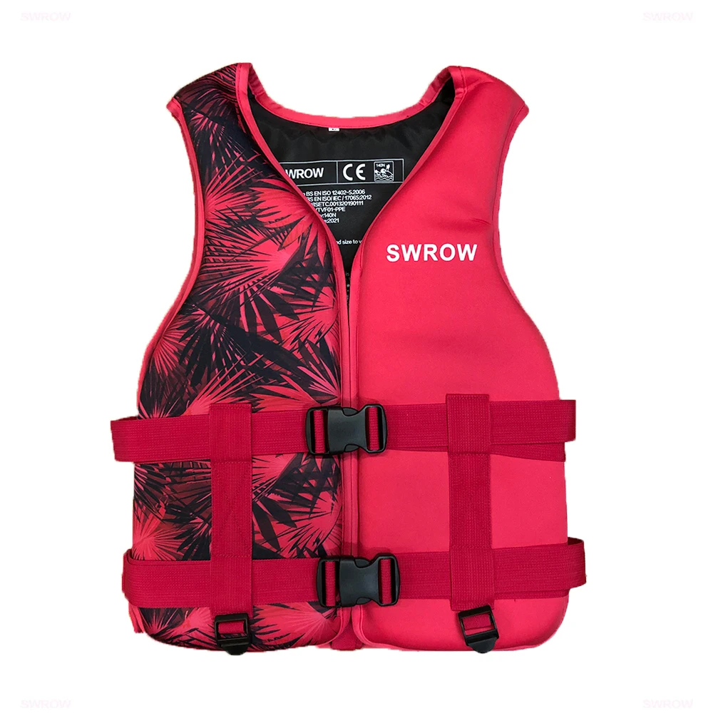 Veste de sauvetage en néoprène pour adultes et enfants, Sports aquatiques, gilet de flottabilité, natation, bateau, surf, pêche, Rafting, nouveauté