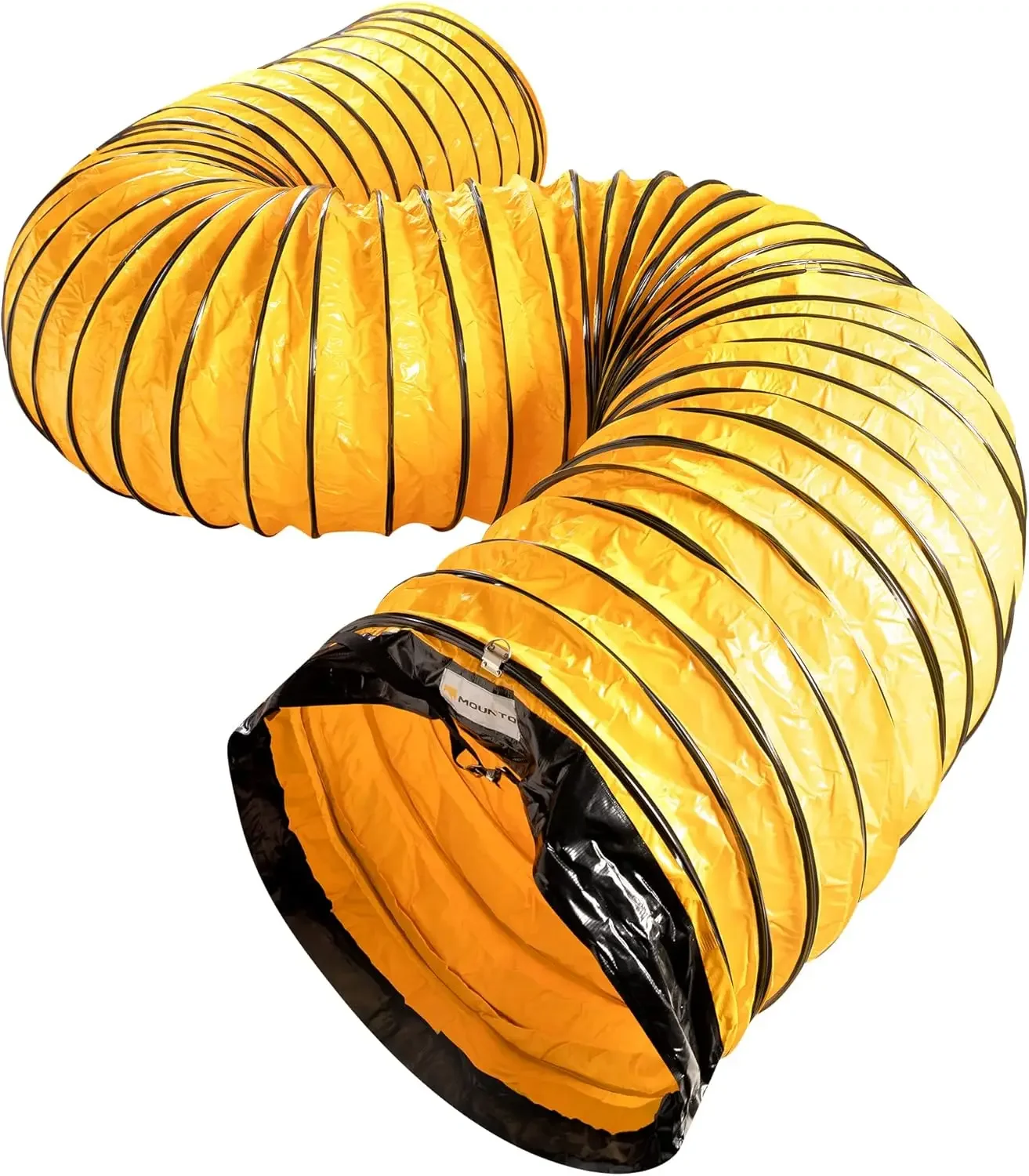 Mergulho de duto flexível de PVC de 25 pés para exaustor (30 polegadas)