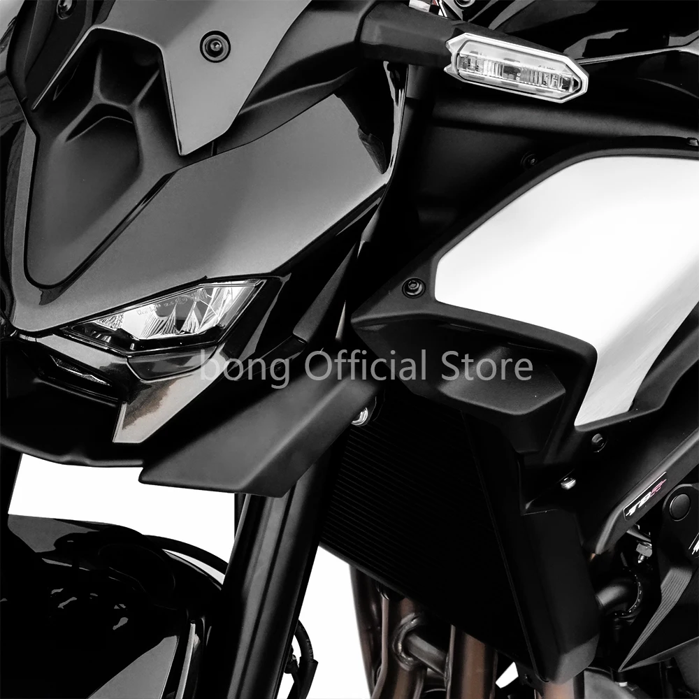 Für KAWASAKI Z900/SE2025, Motorrad, Abtrieb, Winglet, aerodynamischer Flügel, Frontspoiler-Set, neues Zubehör, Frontspoiler – Detail 4