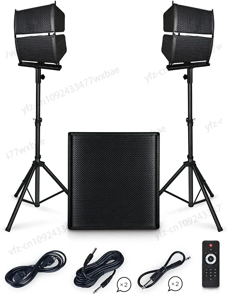 Active Subwoofer BT  Karaoke Sets PA Speaker System High Power Professional Audio 5000W 18