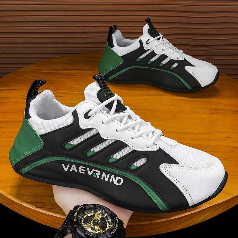 

Men Casual Sneakers New 2023 Summer Breathable Mesh Cushioning Waterproof Leisure Boots Fashion Trend Light Male Sport Shoes