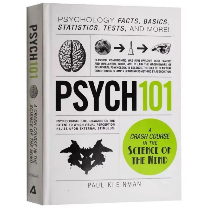 Psych 101 by Paul Kleinman A Crash Couse in the Science of the Mind Popular Psychology Reference English Book Paperback