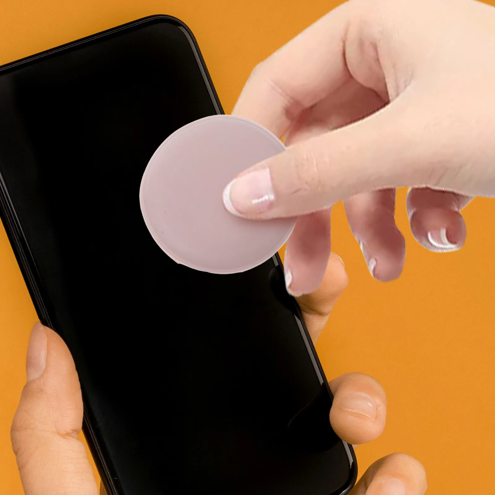 

4pcs Screen Cleaner Wipes Macaron Shape Reusable Lightweight Portable for Eyeglasses Lens Monitor Dust Removal Fast Drying