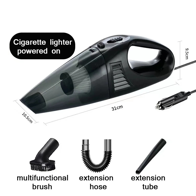 Aspirateur de voiture sans fil pour la maison et les touristes, nettoyeur filaire, allume-cigare Laguna 3M