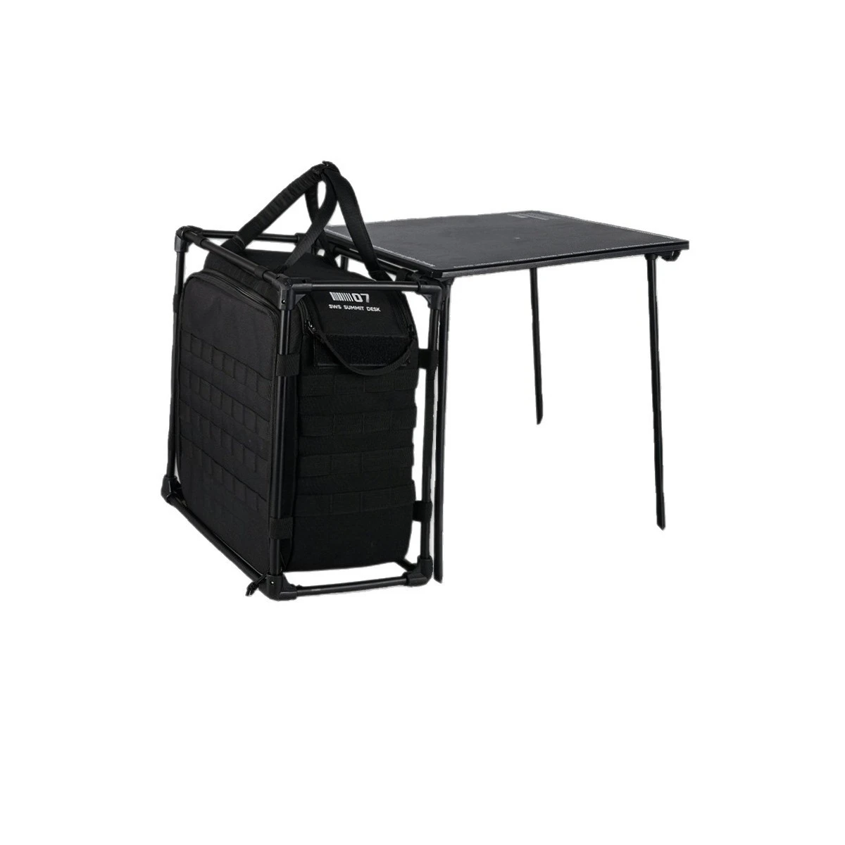 Tactical folding desk bag SWS high-strength aluminum alloy Oxford cloth camping table storage bag